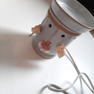 BOGO🌻 Scentsy plug in wax warmer light blue seashell beach light up
